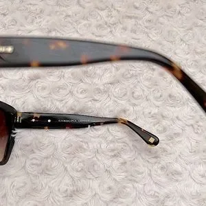 Carolina Lemke Tortoise Shell Gradient Lens Geometric Sunglasses Carolina Lemke | Accessories | Carolina Lemke Tortoise Shell  main image 2